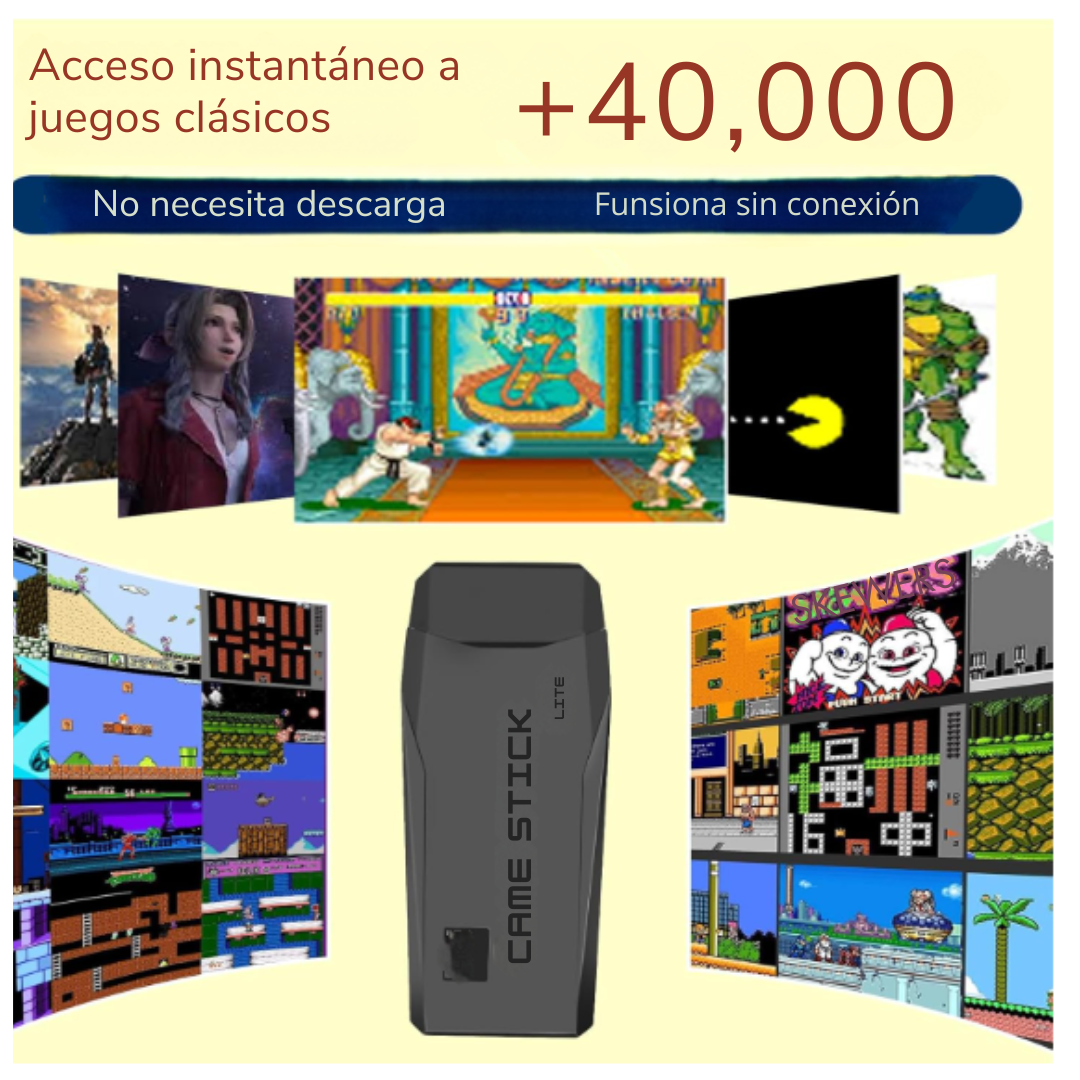 Consola retro de los 90'